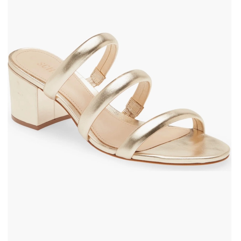 Schutz Olly Block Heel Sandals